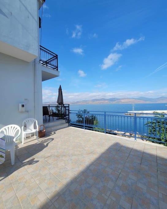 Ocean Vista Retreat Villa Skala Polichnitou Exteriör bild
