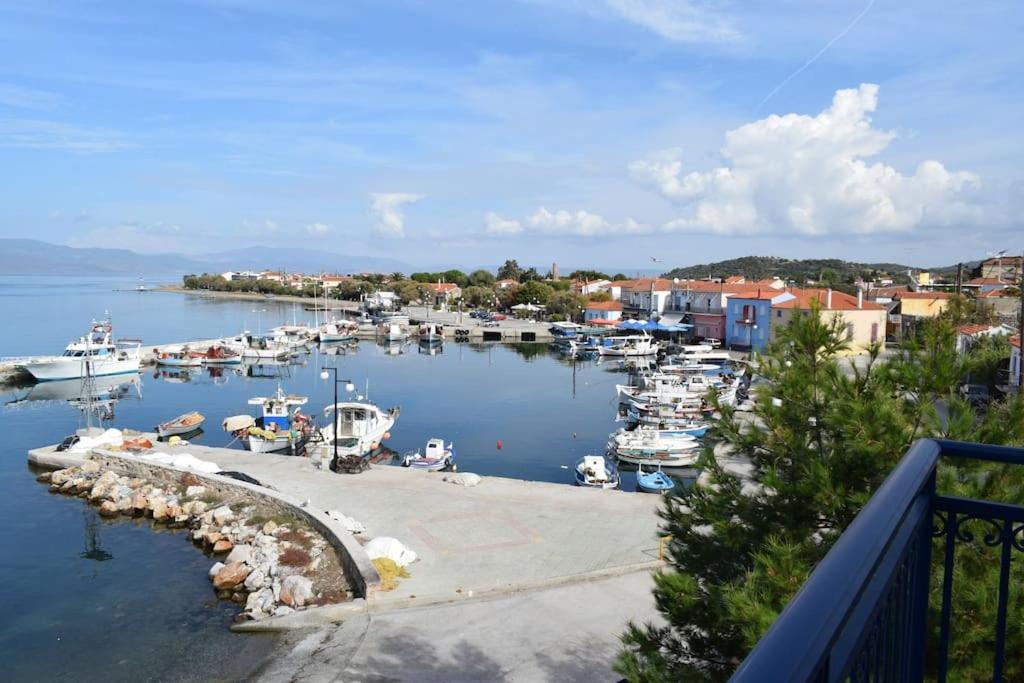 Ocean Vista Retreat Villa Skala Polichnitou Exteriör bild